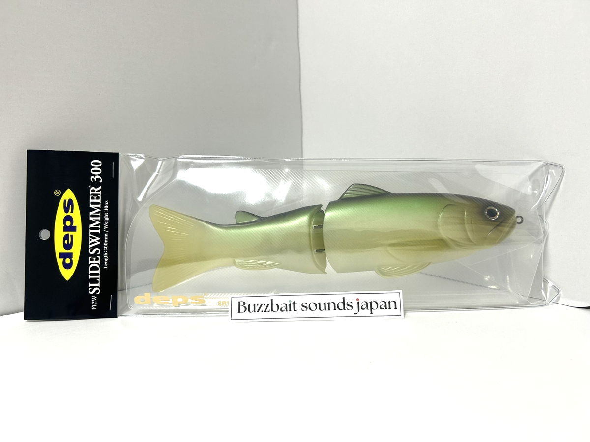 deps New SLIDE SWIMMER 300 Deadly Keta Bass 10oz Floating Glide