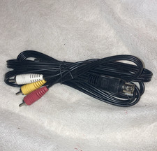USB-A Male to 3 RCA Male Composite AV Cable 3:1 Portable Black Red White Yellow