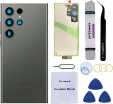 OEM Rear Back Glass Replacement for Samsung Galaxy S23 Ultra 6.8 inches with Rep