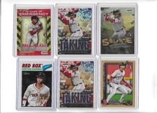 Kristian Campbell Rookie cards - Various Topps Cards (5 RC's and 1 base) (CS)