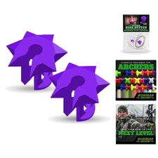 Consistent Anchor Point Bowmar Nose Button - 2 Sizes,  Archery Accessory