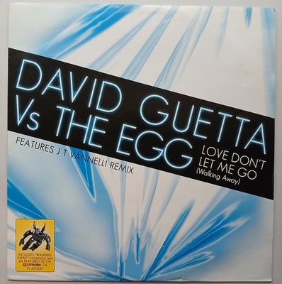 Vinyl Record - David Guetta    Love Don't Let Me Go (Walking Away) 12'' UK 2006