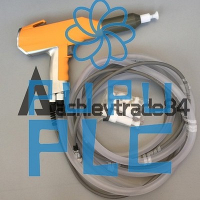 New 1Pcs electrostatic powder coating spray gun with wire 3 pins #za