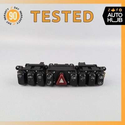 00-02 Mercedes W215 CL500 CL55 Center Dash Hazard ESP Lock Switch Control OEM