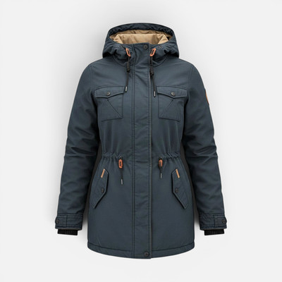 KHUJO Damen Parka Modell: Navy S