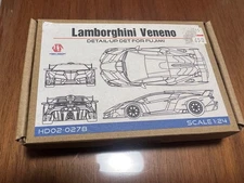 Fujimi 1 24 Plastic Model Lamborghini Veneno Detail Up Parts