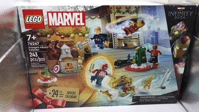 LEGO Marvel Avengers 2023 Advent Calendar  76267 open box bags still sealed