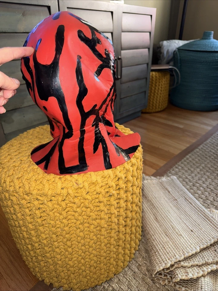 Marvel Carnage Mask Disguise 2012 Comic Latex Halloween Costume Cosplay - Image 3 of 4