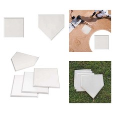 Baseball Base Rubber Versatile Backyard Competition Field Mat Outdoor Softball