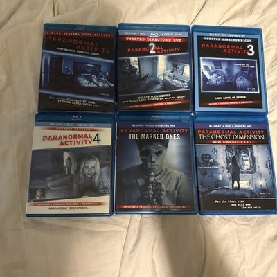 Paranormal Activity 6 movie blu-ray bundle