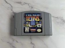The New Tetris (Nintendo 64, 1999) Authentic Cartridge Only & Tested 