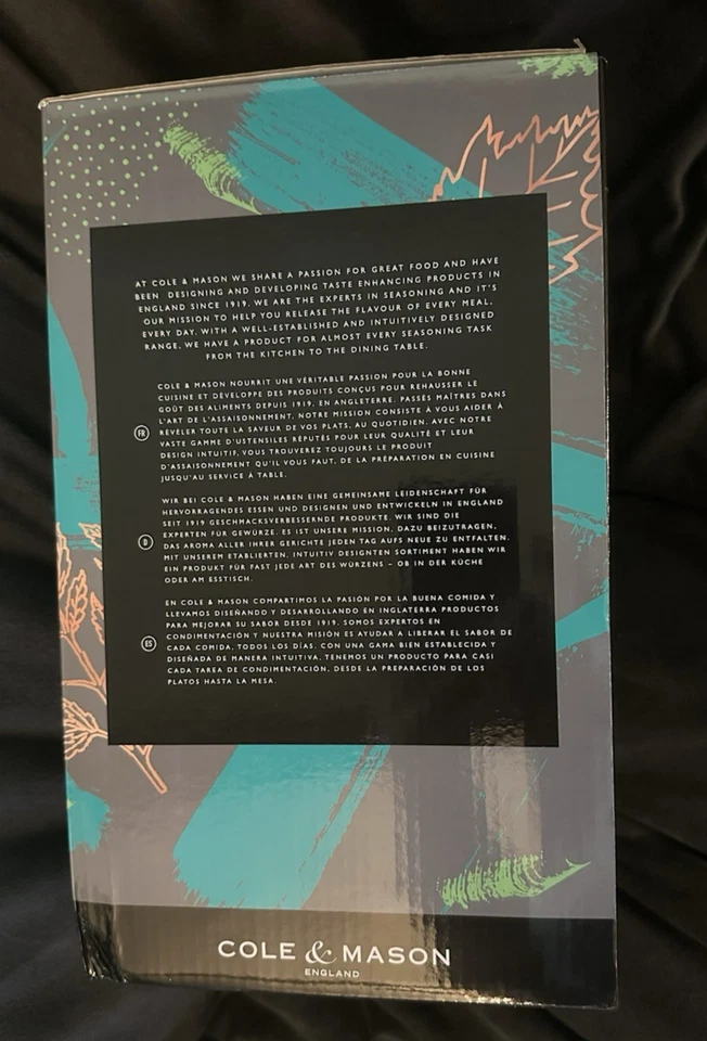 Cole & Mason Brixham 16-Jar Spice Carousel Macy’s NEW - Image 4 of 4