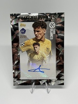 Topps Gold 2022/23 Fabio Blanco Auto 25/99 RC Future Stars Barcelona