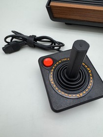 Atari 2600 CX-2600A Promo Stamped Bundle w/ Controllers Space Invaders + Combat