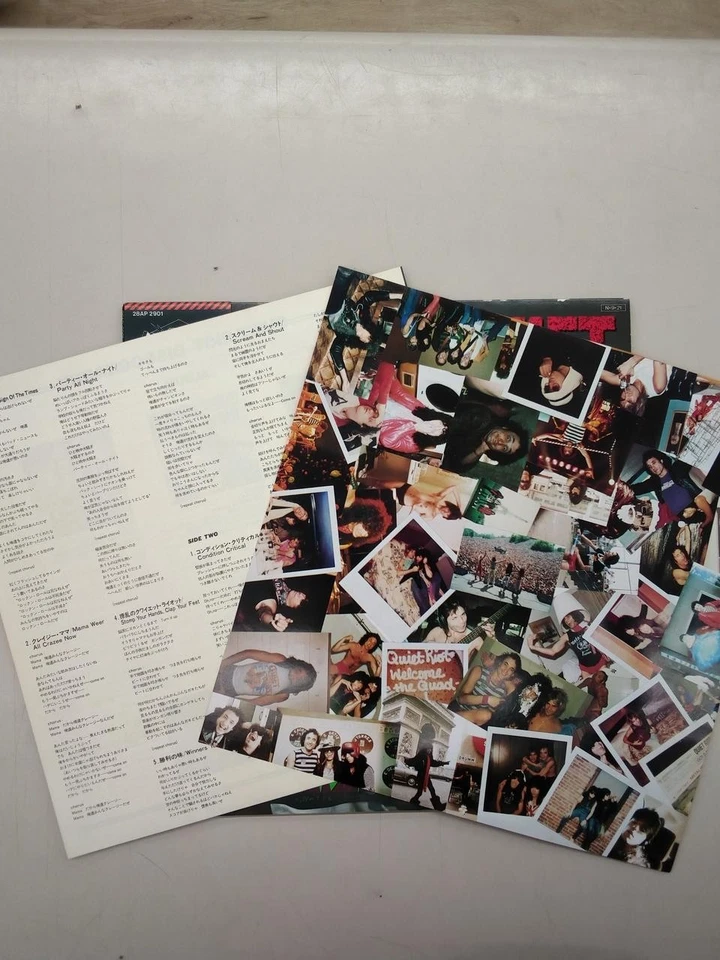 Quiet Riot/Condition Critical, Japan Issue, with Obi, Vinyl VG+ - Image 4 of 4