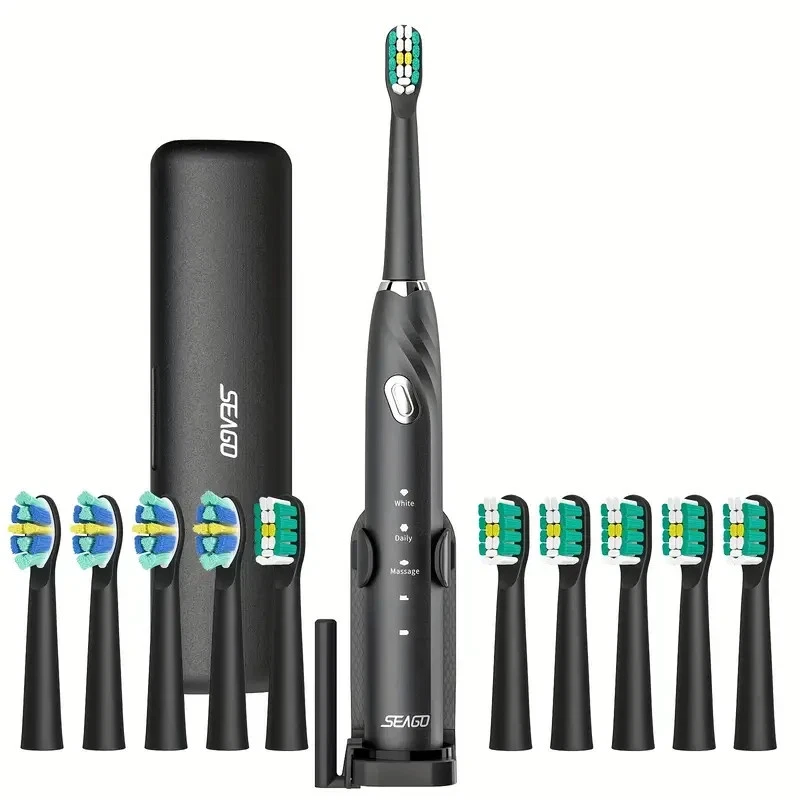 🦷 Seago Rechargeable Electric Toothbrush – Advanced Sonic Cleaning Power 🦷 - Image 2 of 4