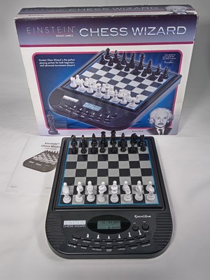 Excalibur Einstein Denkspiele elektronischer sprechender Schach-Assistent Digitalanzeige 