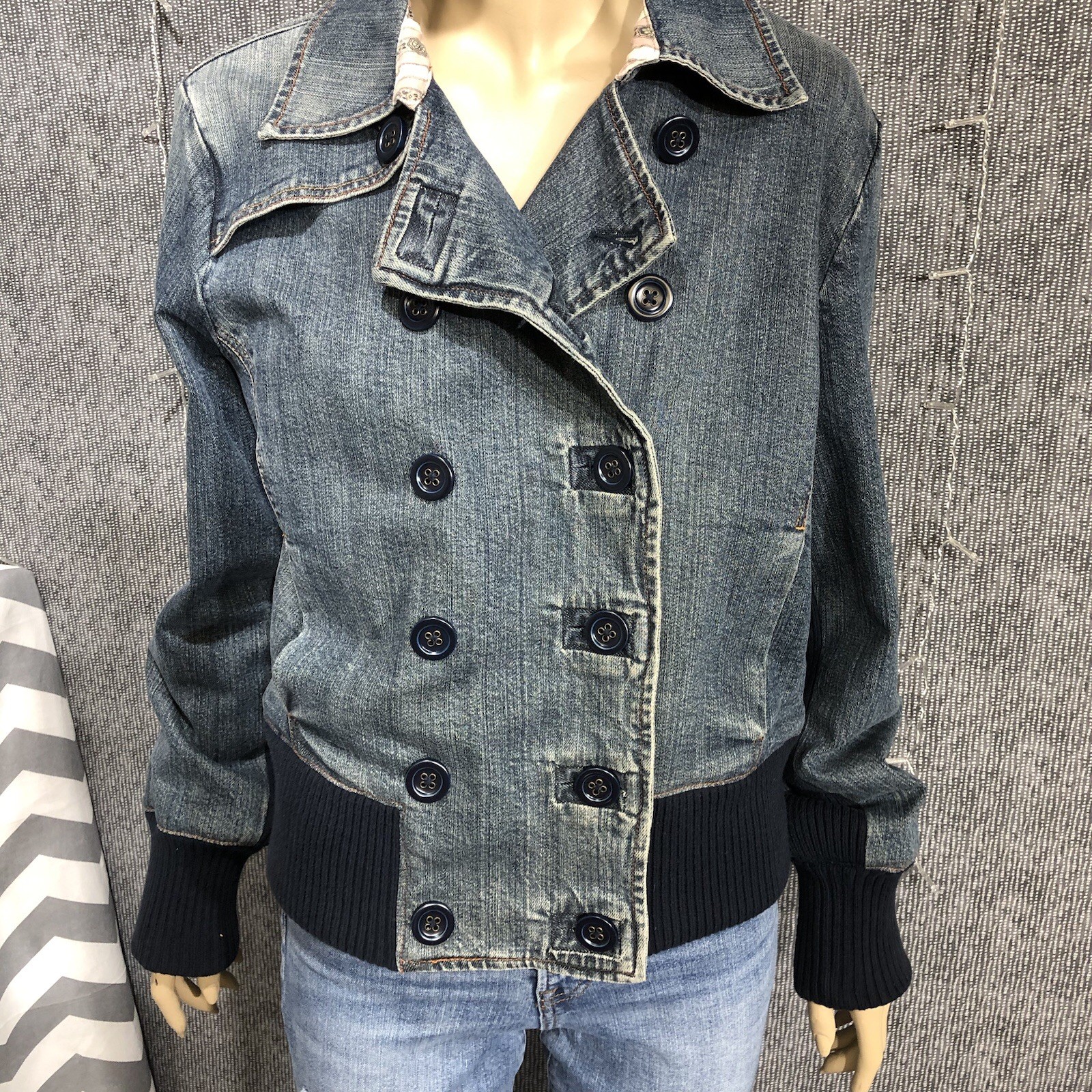 GAP Double Breasted Jean Jacket - image 5