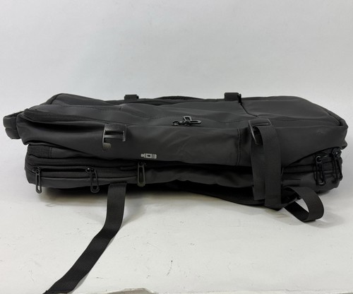 Bange Weekender Expand Backpack Modern Business Travel Laptop Carry-on Great BLK - Picture 10 of 24