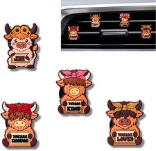 Car Air Vent Clips Set, Air Freshener Car Accessories for Women, Funny Cars Deco