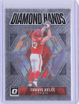 Travis Kelce Kansas City Chiefs 2024 Donruss Diamond Hands Optic #6