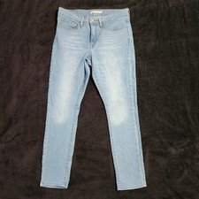 Levis 311 Shaping Skinny Jeans Womens 30 Light Wash Blue Denim 19626-0557