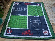Officially Licensed Minnesota Twins blanket 66in x 60in MLB, Easy Carry Straps