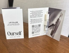 Ourself Lip Filler W/ Sub-topical Plump Tech. 6 sample Size self-applicators