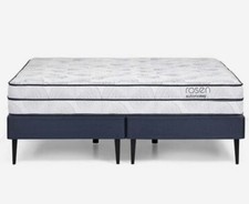King Size Base Bed - Split Base and Matching Headboard. Optional mattress 
