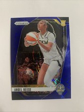 2024 Panini WNBA Prizm Angel Reese Blue Velocity Prizm RC #10 Chicago Sky 