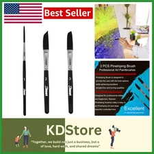 Professional 3-Piece Pinstriping Brush Set for Precision Art