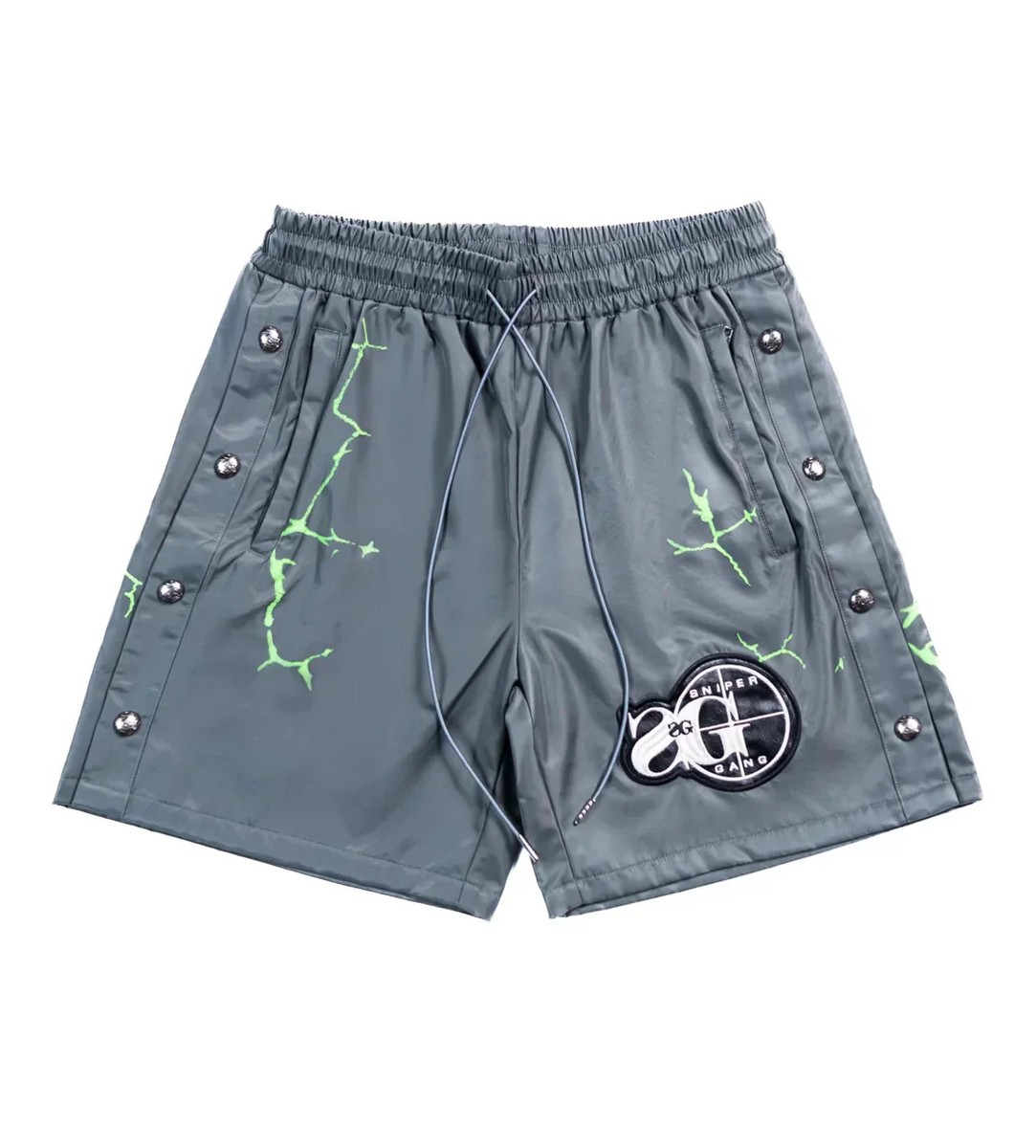 Triple Sevens x Sniper Gang Nylon Shorts | eBay