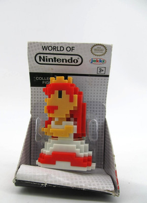 8-Bit Princess Peach - World of Nintendo 2.5'' Figure - Jakks - 2017 -