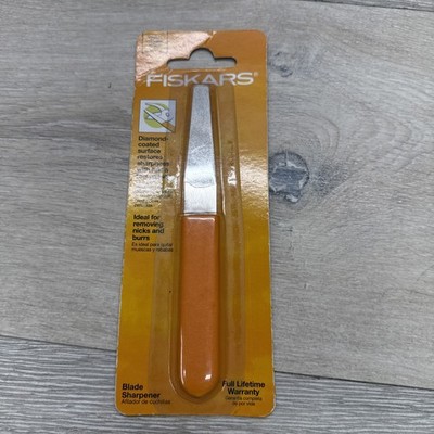 Fiskars Diamond Coated Blade Sharpener & Gardening Tool Scissors Sharpener 6 in