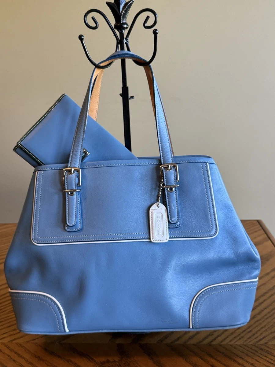 25+ Coach Hampton Blue Bags & Handbags for Women for sale