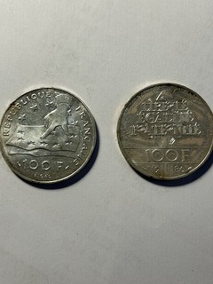 Pièces Argent France 100 Francs
