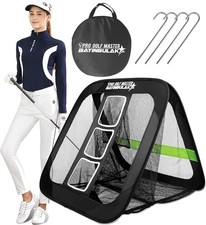 BAYINBULAK Golf Chipping Practice Net - Regalo Uomo Donna - 2 in 1 - Guida in cortile