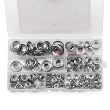 295Pcs Finishing Washer Countersunk Set Cup Washers Kit Stainless Steel 4#-16#