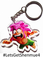 tombi tomba ps1 figure keyring evil swine pink hair keychain