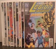 Vintage DC Legion of Super-Heroes Vol.IV lot of 10 comics e 