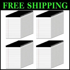 48 Pack Small Legal Pads 5x8 Notepad College Ruled