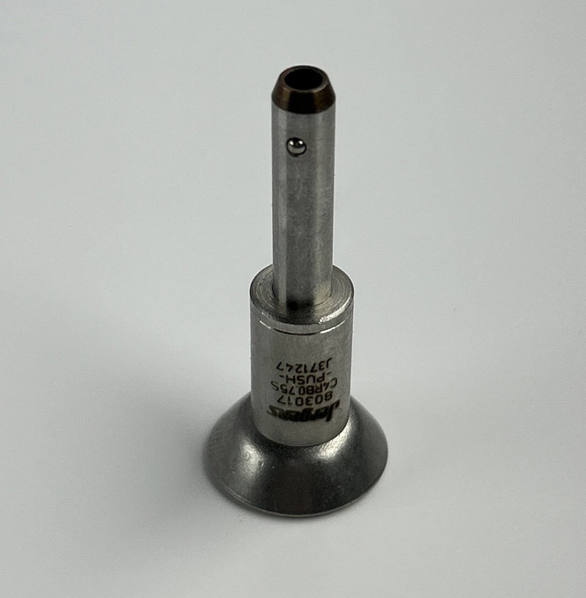Jergens 803017 Quick Release Pin 1/4 Inch Button Handle Stainless Steel photo 3