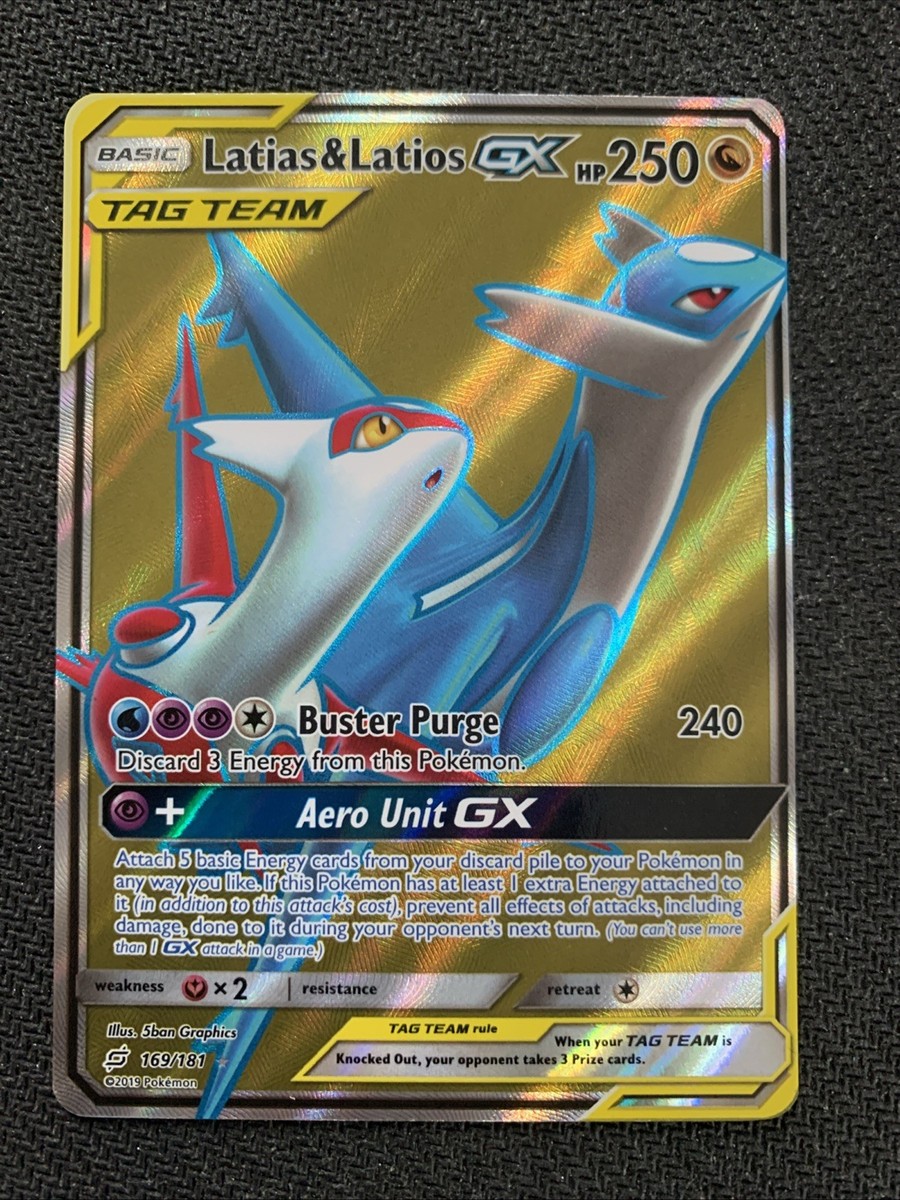 Latias & Latios GX (Full Art) 169/181 Sm-Team Up Holo | eBay