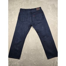 Vintage Levi's 505 Regular Fit Jeans Mens 38x30 Fit 37x30 Blue Denim Y2K