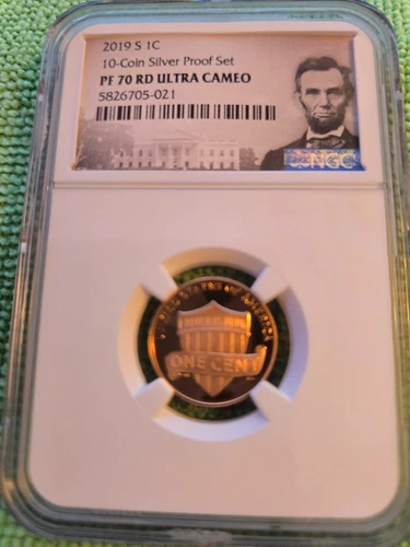 2019 s Lincoln Proof shield Cent NGC Pf 70