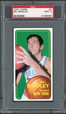 1970 Topps #7 Bill Bradley PSA 9 Mint 31488399 