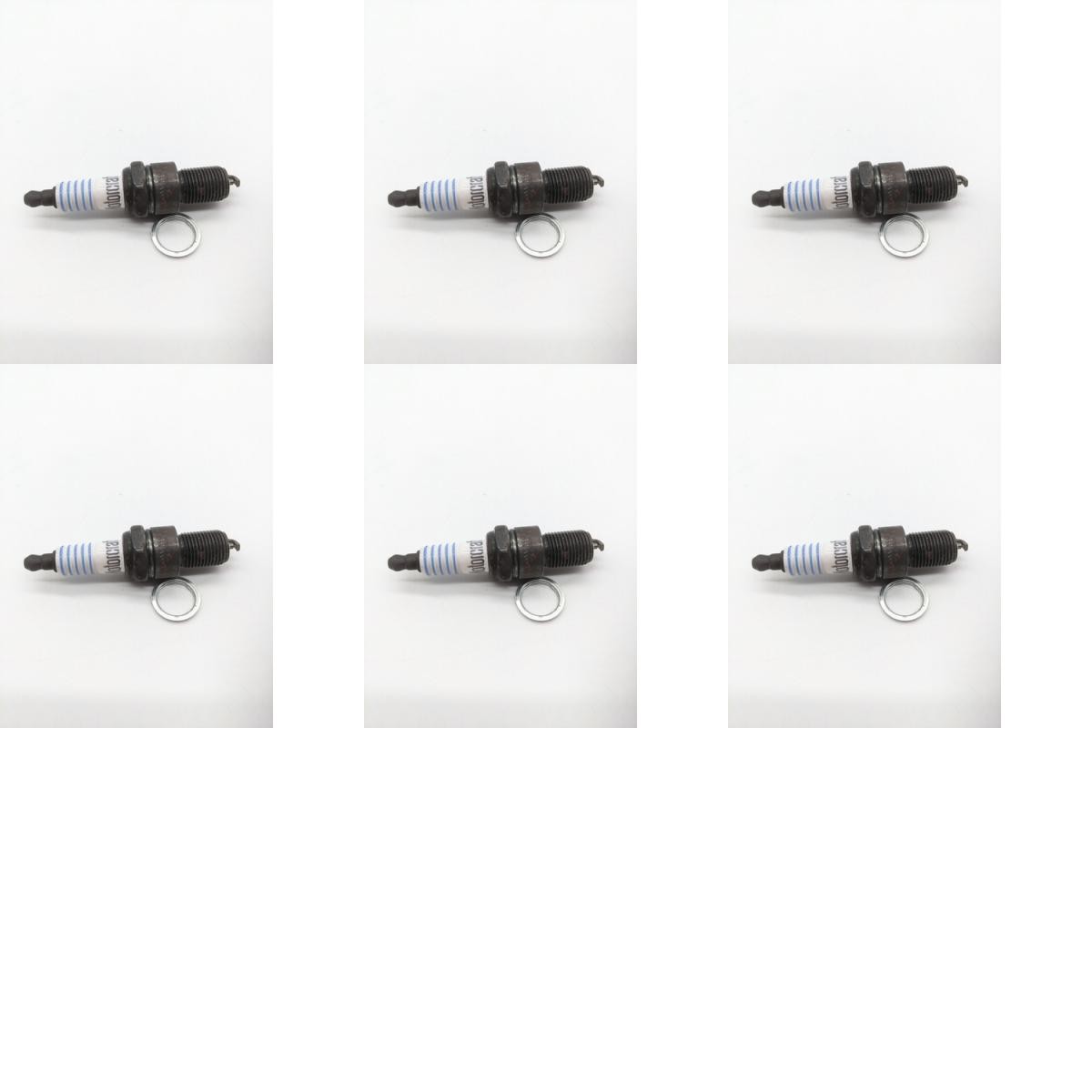 Motorcraft AGS42C-F4 Spark Plug Pack of 6 for Renault Mercedes-Benz 230 74-87