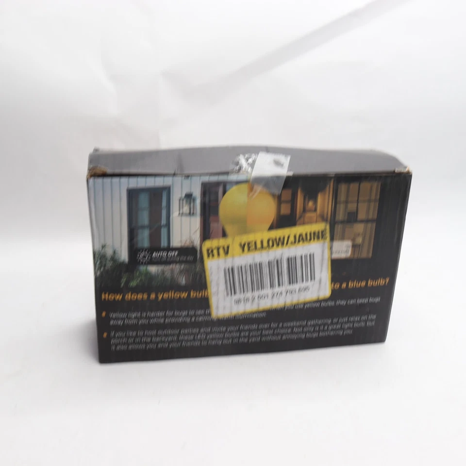 (4-Pk) Bombillas Lohas A19 Dusk to Dawn equivalentes a 40 vatios Foto 2 de 4