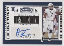2019 Panini Contenders Draft Picks College Ticket Oshane Ximines #191 Auto 1u6