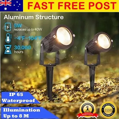10x 12v Led Waterproof Outdoor Garden Spotlights Landscape Lights 10x 12v Led Waterproof Outdoor Garden Spotlights Landscape Lights